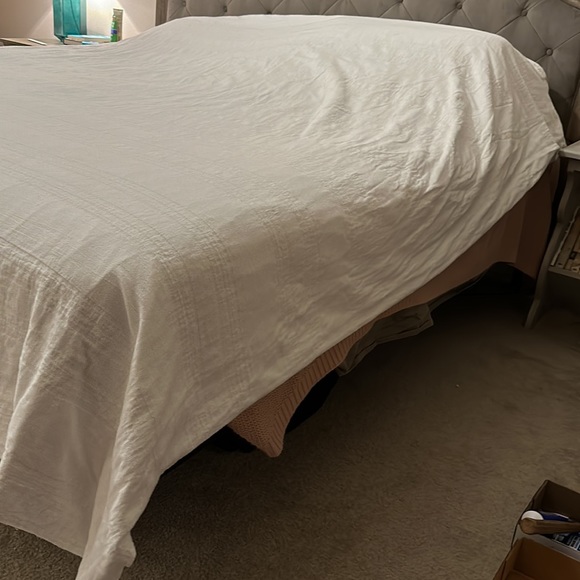 White duvet cover, 100% cotton - Picture 3 of 10